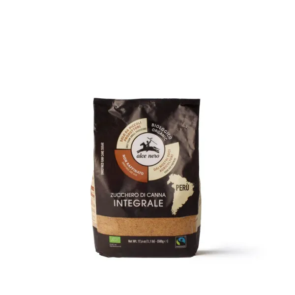 Alce Nero nerafinovaný trstinový cukor 500g - 1ks