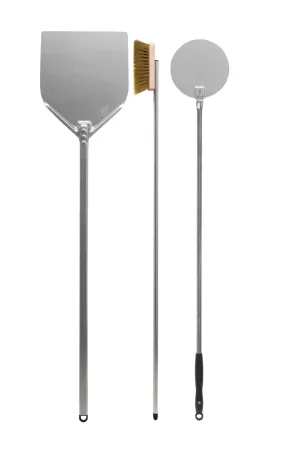 Valoriani sada lopát a kefy s držiakom k peciam Baby