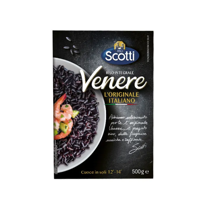 Riso Scotti Venere celozrná čierna ryža 500g
