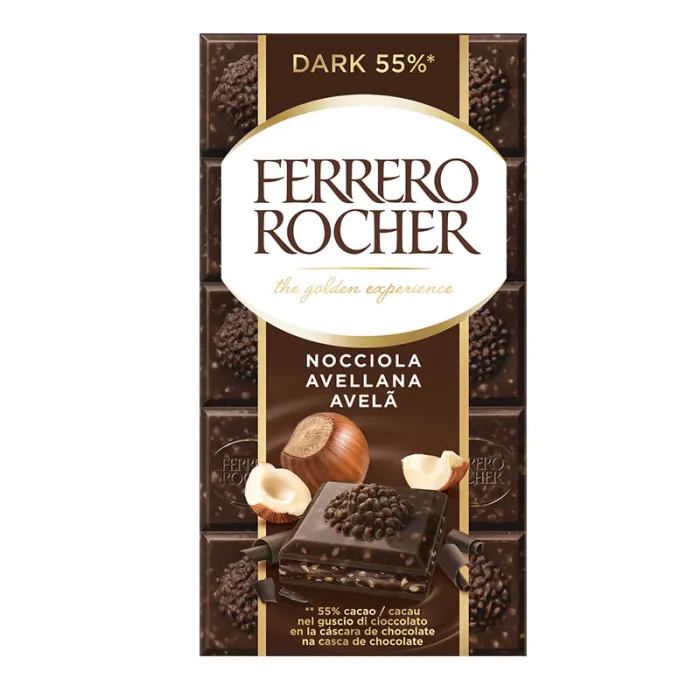 SPOTREBA Ferrero Rocher Tmavá Čokoláda 55% 90g