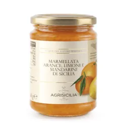 Agrisicilia marmeláda zo sicílskych pomarančov, citrónov a mandariniek 360g thumbnail-2