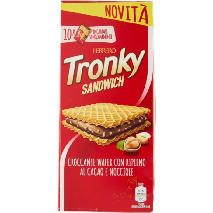 Ferrero chrumkavé oblátky s kakaovo - lieskovcovým krémom 220g