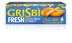 Vicenzi Grisbi sušienky s citrusovou plnkou Dolce Vita 112g - 1ks