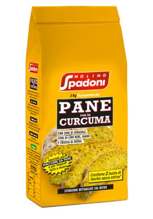 Molino Spadoni talianska chlebová zmes s kurkumou 1kg