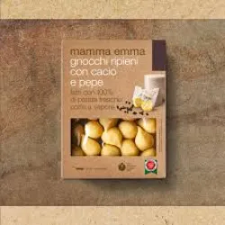 Mamma Emma Gnocchi so syrom Pecorino a čieným korením 350g thumbnail-1