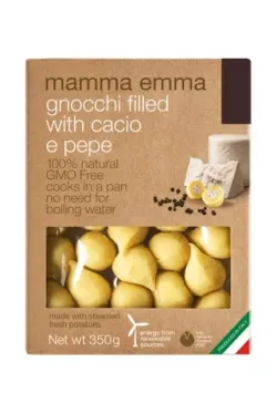 Mamma Emma Gnocchi so syrom Pecorino a čieným korením 350g thumbnail-4