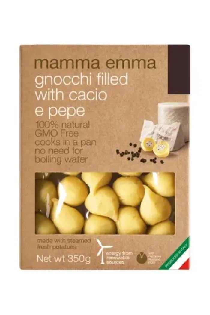 Mamma Emma Gnocchi so syrom Pecorino a čieným korením 350g