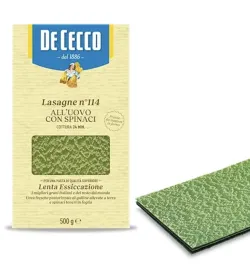 De Cecco vaječné špenátové Lasagne 500g thumbnail-2