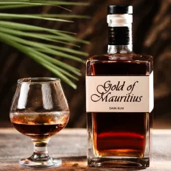 Gold of Mauritius tmavý rum 40% 0,7l thumbnail-2