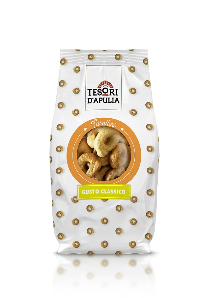 Tesori d’Apulia taralli s olivovým olejom 200g