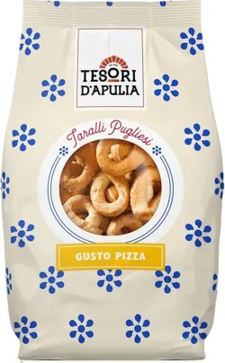 Tesori d’Apulia taralli s príchuťou pizze 400g thumbnail-1