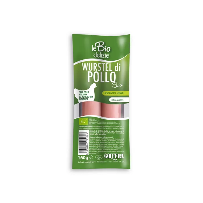 ZACHRÁŇ MA Golfera Bio kuracie párky 160g