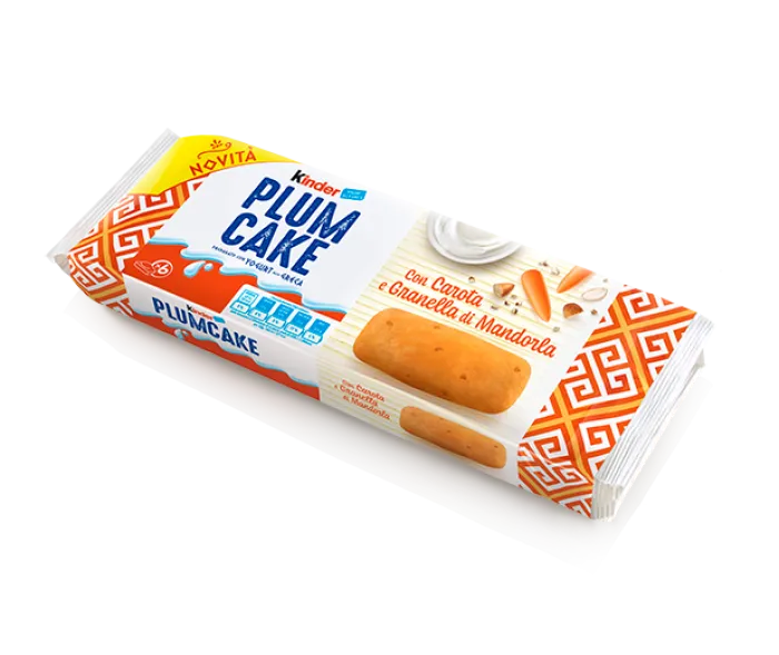 ZACHRÁŇ MA Fererro Kinder Plumcake s mrkvou a kúskami mandlí 192g