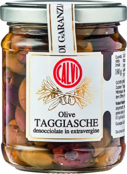 Calvi bezkôstkové olivy Taggiasche v extra panenskom olivovom oleji 180g thumbnail-3