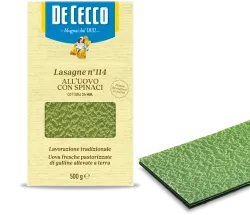 De Cecco vaječné špenátové Lasagne 500g thumbnail-2