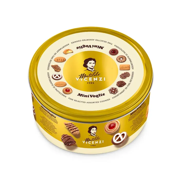 ZACHRÁŇ MA Matilde Vicenzi Minivoglie mix sušienok v plechu 500g