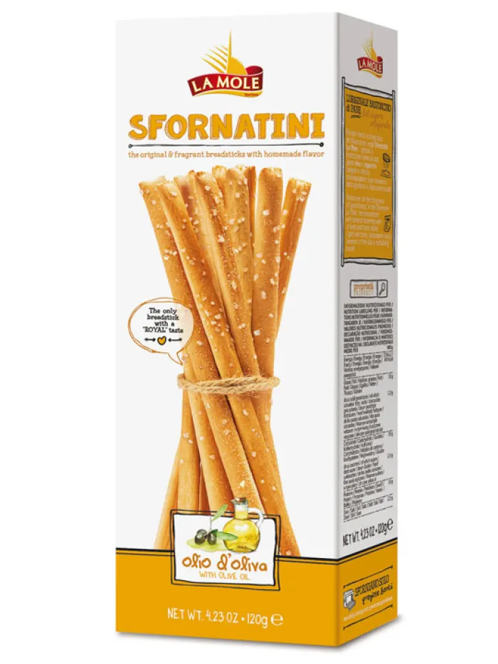 La Mole grissini s olivovým olejom 120g