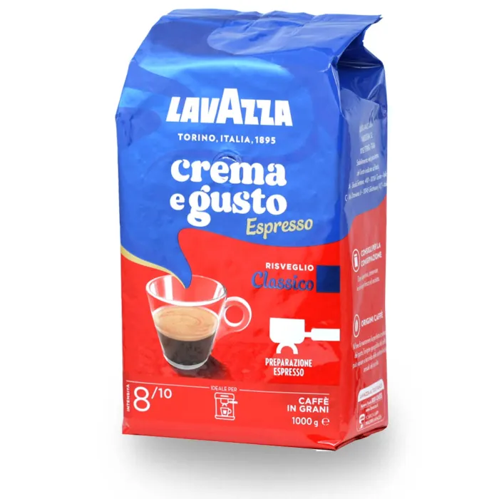 LavAzza Crema e Gusto zrnková káva 1kg