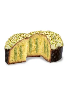 Zaghis Panettone s pistáciovým krémom v plechovom boxe 800g thumbnail-2