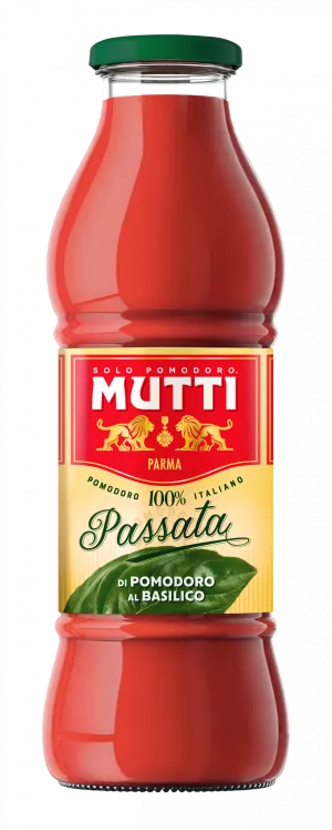 Mutti passata s bazalkou - paradajkové pyré 700g