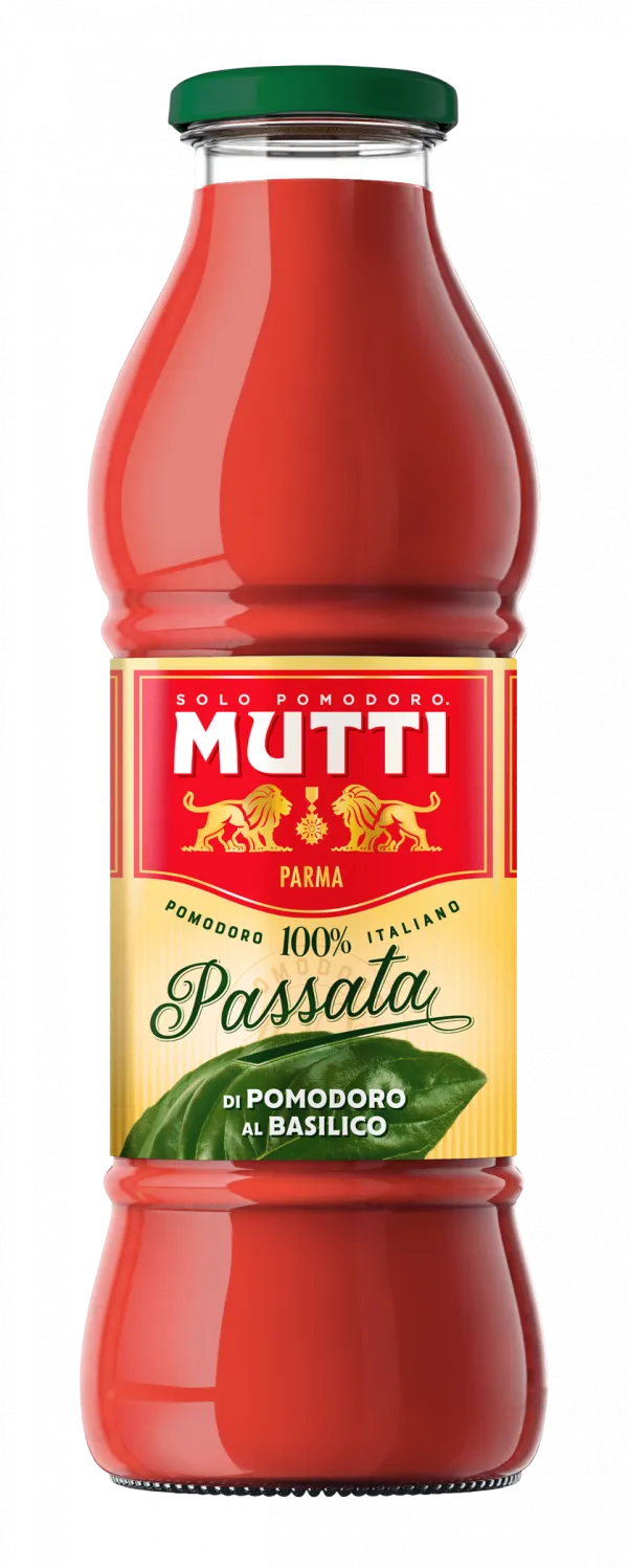 Mutti passata s bazalkou - paradajkové pyré 700g
