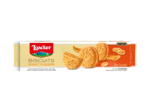 Loacker sušienky s arašidovým krémom 80g