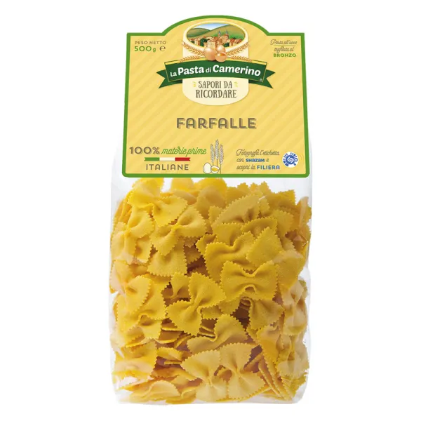 La Pasta di Camerino vaječné cestoviny Farfalle 500g
