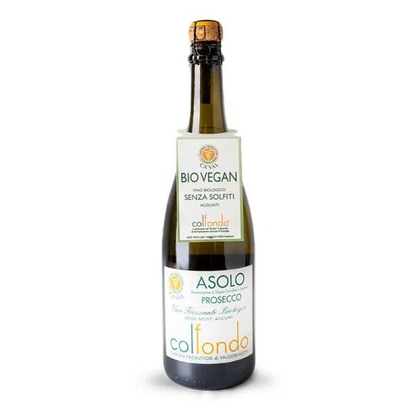 Ca'Val Prosecco Asolo Col Fondo Bio Vegan bez Siričitanov DOCG 0,75l
