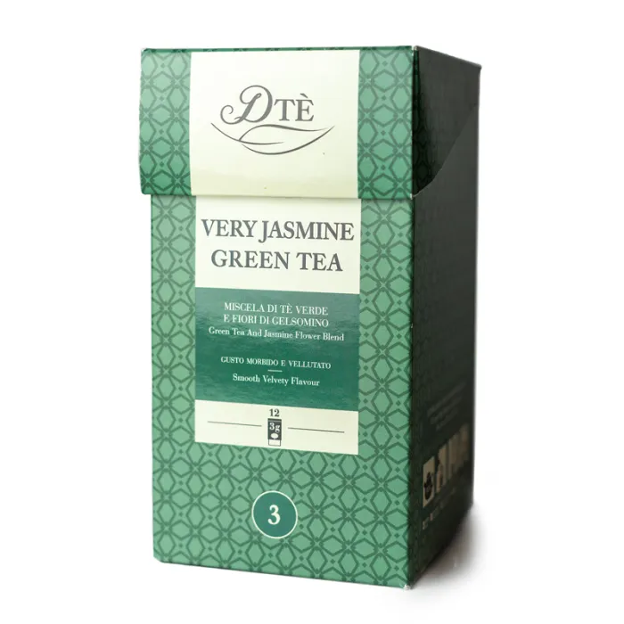 Caffé Diemme DTÉ Very jasmine green tea zmes zeleného čaju a kvetov jazmínu 36g