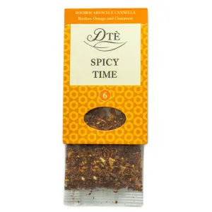Caffé Diemme DTÉ Spicy time čaj Rooibos s pomarančovou kôrou a škoricou 36g