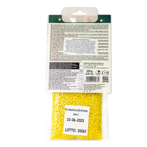Marabotto rizoto so šafránom 250g