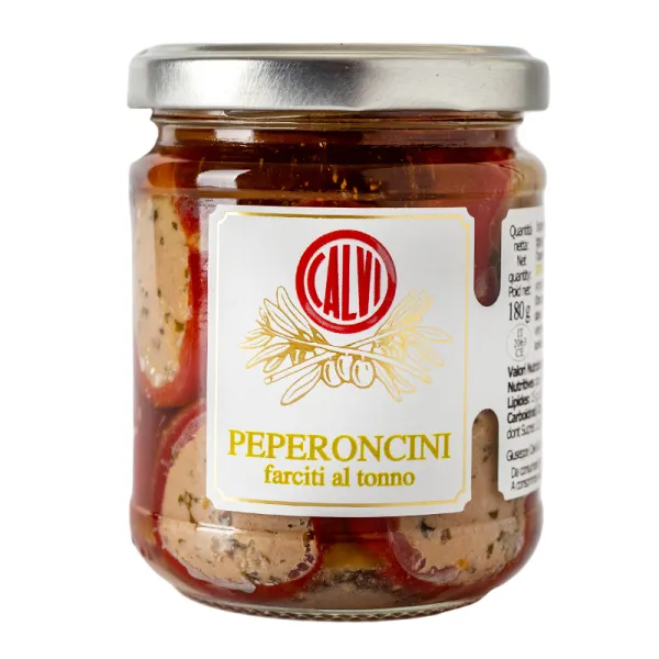 Calvi Papričky Plnené Tuniakom 180g