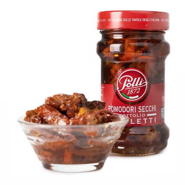 Polli Krájané Sušené Paradajky v Oleji 190g