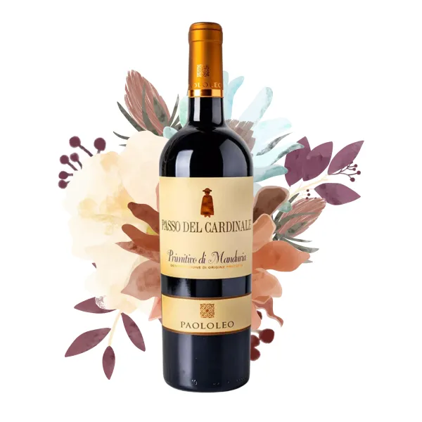 Paololeo Passo del Cardinale Primitivo di Manduria DOP 0,75l