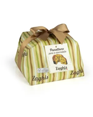 Zaghis Panettone s Hruškou a Čokoládou 750g