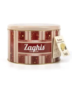Zaghis Panettone s pistáciovým krémom v plechovom boxe 800g thumbnail-3