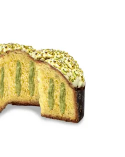 Zaghis Panettone s pistáciovým krémom v plechovom boxe 800g thumbnail-4