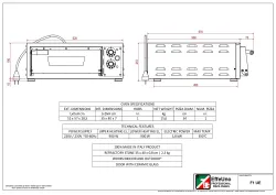 Effeuno elektrická pec F1 - 1,8 kW thumbnail-5