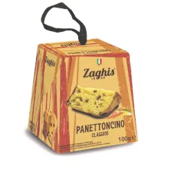 Zaghis Panettoncino klasické s hrozienkami 100g thumbnail-1