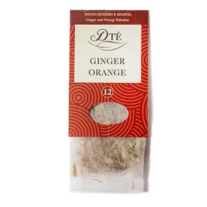 Caffé Diemme DTÉ Ginger orange čaj zo zázvorom a pomarančovou kôrou 48g