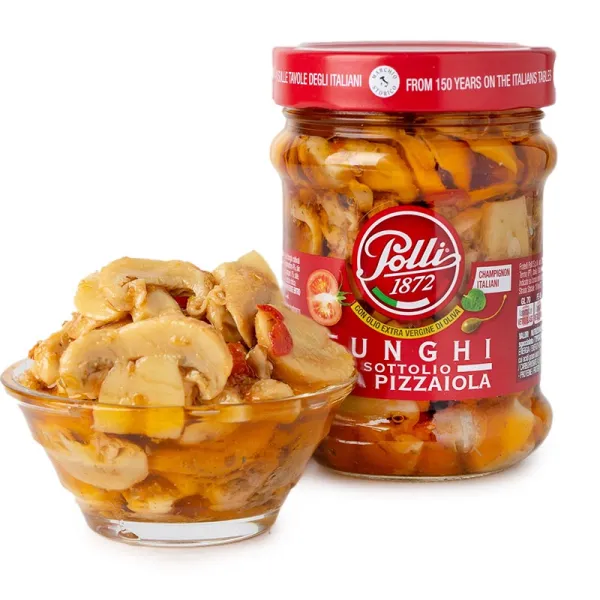 Polli marinované huby alla pizzaiola 190g