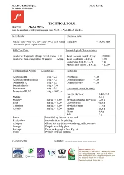 Molino Pasini talianska múka Pizza Soia 10kg thumbnail-3