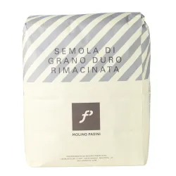 Molino Pasini talianska múka Semola Di Grano Duro Rimacinata 5kg thumbnail-4