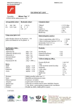 Molino Pasini talianska múka Milano "1" 25kg thumbnail-3