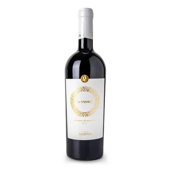 Tenuta Giustini Acinorè Primitivo di Manudria DOC 0,75l