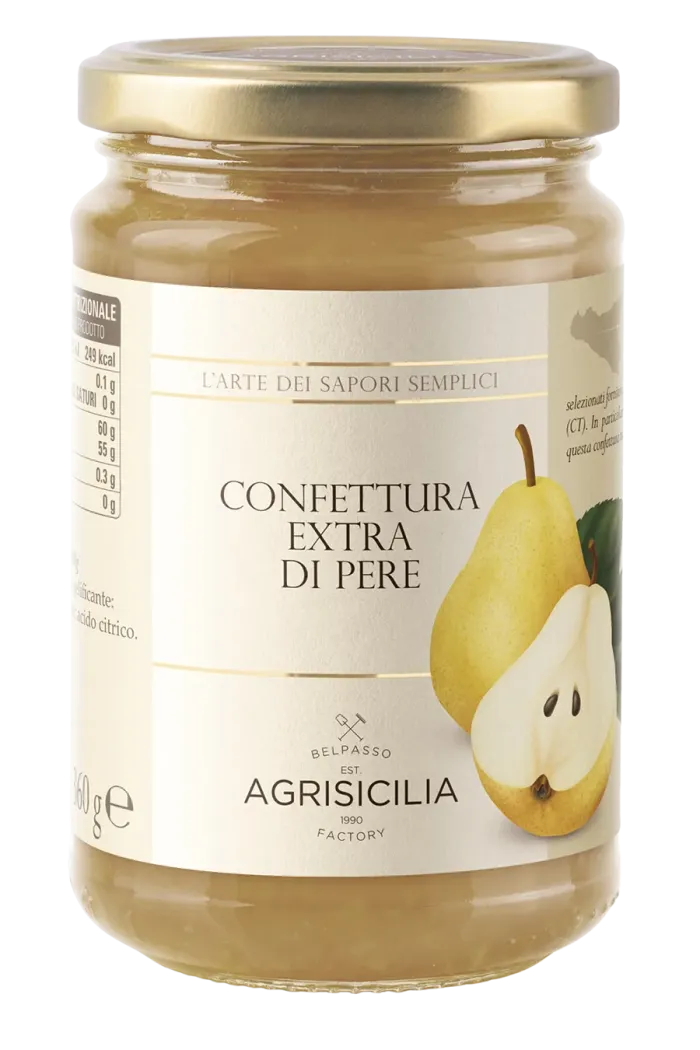 Agrisicilia hruškový džem 360g