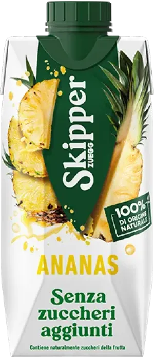 Skipper Zuegg ananásový džús bez pridaného cukru 0,33l