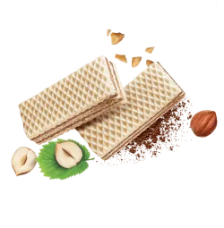 Galbusera Wafer plnené lieskovcovým krémom bez lepku 180g thumbnail-2