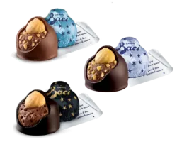 Perugina Baci pralinky z bielej, mliečnej a horkej čokolády v krabičke 200g thumbnail-1