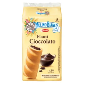 Mulino Bianco Flauti s čokoládovou náplňou 280g